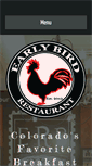 Mobile Screenshot of earlybirdrestaurant.com